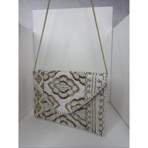 Lulus Bead The Best Ivory  Beaded Clutch Purse